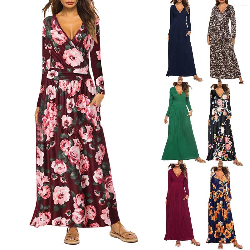 Casual Dresses Women Bohemian Long Dress Autumn Winter 2023 Elegant Pleated A-line Midi Female V-neck Ladies Pockets Maxi Robe, Green
Casual Dresses Women Bohemian Long Dress Autumn Winter 2023 Elegant Pleated A-line Midi Female V-neck Ladies Pockets Maxi Robe, Green