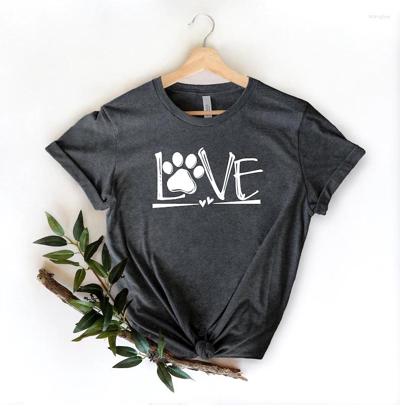 Women' T Shirts Love Dog Animal Lovers Heart Gift For Her T-shirt Cotton Short Sleeve Top Tees O Neck Fashion Streetwear Harajuku Y2k Goth, Black
Women' T Shirts Love Dog Animal Lovers Heart Gift For Her T-shirt Cotton Short Sleeve Top Tees O Neck Fashion Streetwear Harajuku Y2k Goth, Black