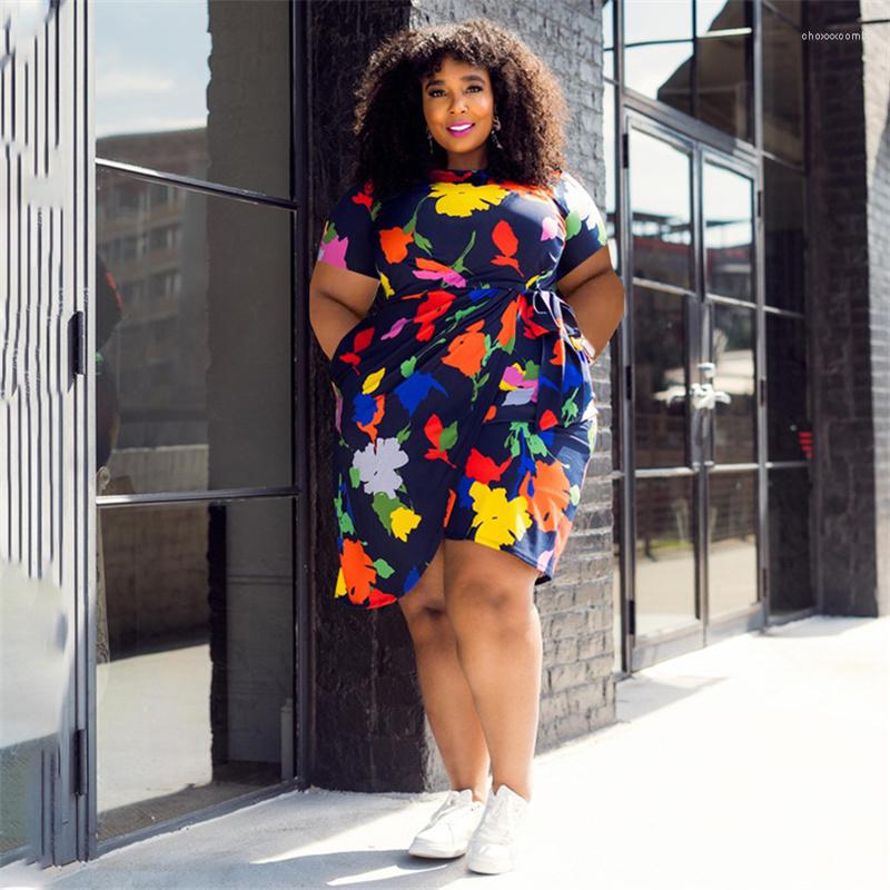Plus Size Dresses Women Clothing Short Summer 2023 Ladies Streetwear O-Neck Floral Print Large Dress Drop Wholesale, Black
Plus Size Dresses Women Clothing Short Summer 2023 Ladies Streetwear O-Neck Floral Print Large Dress Drop Wholesale, Black