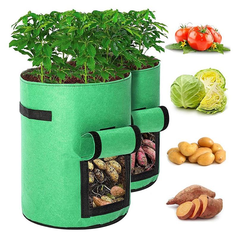 Watch Bands Potato Grow Bags 2 Pack 10 Gallon Growing Planting Bag Planter With Flap And Handles
Watch Bands Potato Grow Bags 2 Pack 10 Gallon Growing Planting Bag Planter With Flap And Handles