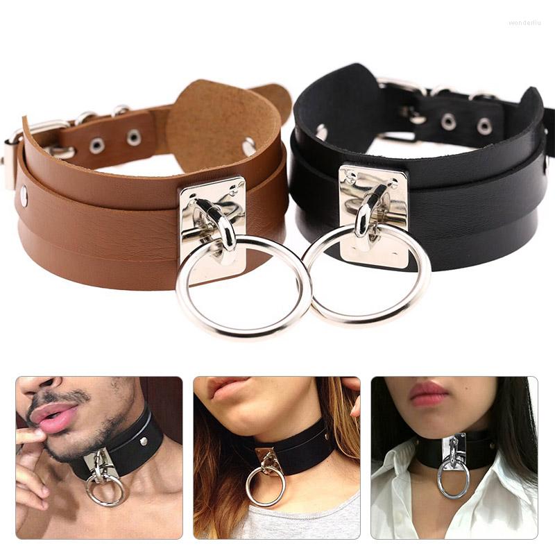 Choker Fashion Sexy Harajuku Handmade Punk Leather Collar Necklace Silver Color Metal O-Round Torques Party Jewelry Gift
Choker Fashion Sexy Harajuku Handmade Punk Leather Collar Necklace Silver Color Metal O-Round Torques Party Jewelry Gift