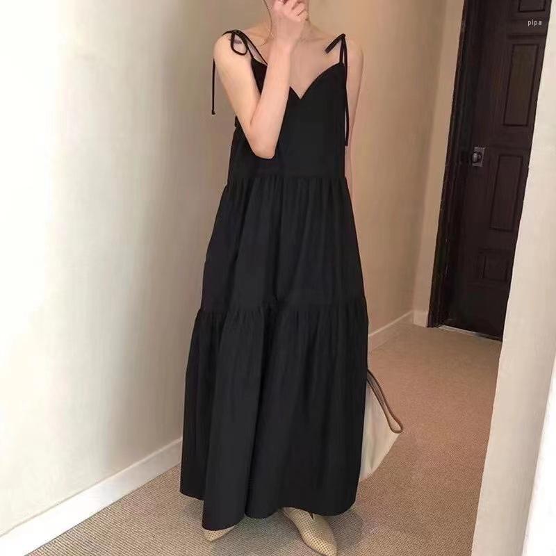 Casual Dresses 870 Korea 2023 Summer Large Version Loose Fat MM Vest Camisole Long Dress Femal Slim Mid-length Puff Sleeve Denim Fishtail, Color as picture
Casual Dresses 870 Korea 2023 Summer Large Version Loose Fat MM Vest Camisole Long Dress Femal Slim Mid-length Puff Sleeve Denim Fishtail, Color as picture