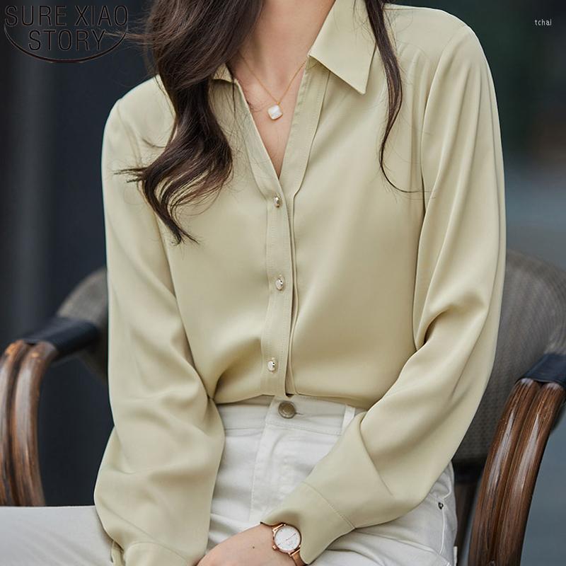 Women' Blouses Office Lady Elegant Chiffon Shirt Women Long Sleeve Blouse Autumn 2023 Turn Down Collar White Tops Blusas 17997, Pear green
Women' Blouses Office Lady Elegant Chiffon Shirt Women Long Sleeve Blouse Autumn 2023 Turn Down Collar White Tops Blusas 17997, Pear green