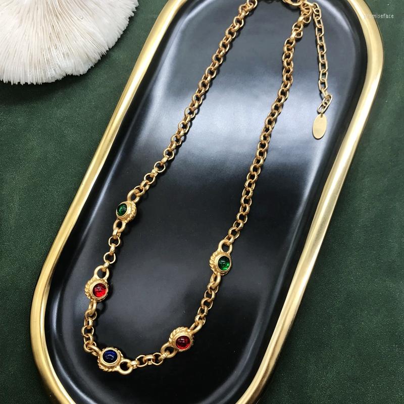 Choker Simple Necklace Short Collarbone Jewelry Elegant Luxury Colorful Chain Accessories
Choker Simple Necklace Short Collarbone Jewelry Elegant Luxury Colorful Chain Accessories