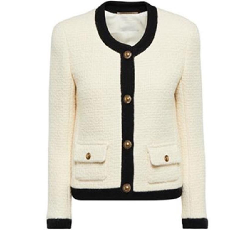 Women' Jackets Spring Small Fragrance Tweed Short Jacket Women O-neck Single Breasted OutwearWomen, As photo
Women' Jackets Spring Small Fragrance Tweed Short Jacket Women O-neck Single Breasted OutwearWomen, As photo