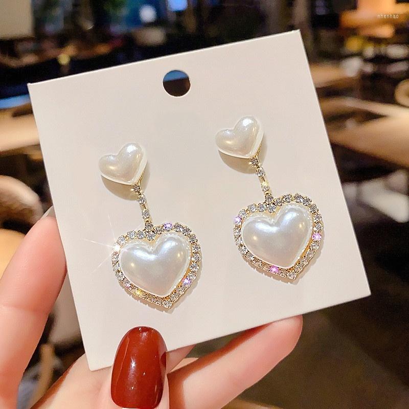 Dangle Earrings Sweet Love For Girls Rhinestone Exaggerated Pearl Female Party Accessories
Dangle Earrings Sweet Love For Girls Rhinestone Exaggerated Pearl Female Party Accessories