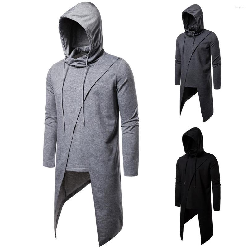 Men' Hoodies The 2023 European Yards Men Irregular Hooded Head Long Fleece Jackets Set, Black
Men' Hoodies The 2023 European Yards Men Irregular Hooded Head Long Fleece Jackets Set, Black