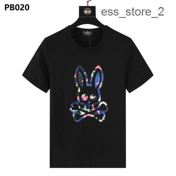 

Psycho Bunny Men's T-shirt Fashion Letter Casual Summer Short Sleeve Women's Clothing Asian -3xl 2 ATDO, Customize
