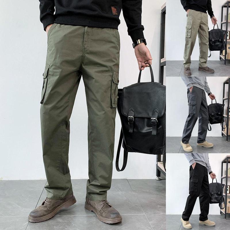 Men's Pants Mens Fashion Casual Loose Cotton Pocket Lace Up Overall Sweatpants With Pockets
Men's Pants Mens Fashion Casual Loose Cotton Pocket Lace Up Overall Sweatpants With Pockets