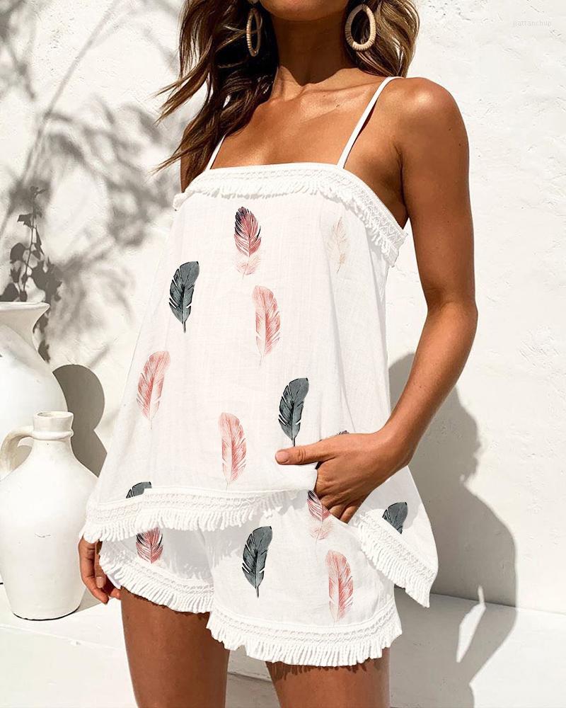Women' Tracksuits 2023 Fashion Women Summer Elegant Spaghetti Strap Tassel Top & Shorts Set Lady Casual Square Neck Solid Suit Sets, White
Women' Tracksuits 2023 Fashion Women Summer Elegant Spaghetti Strap Tassel Top & Shorts Set Lady Casual Square Neck Solid Suit Sets, White