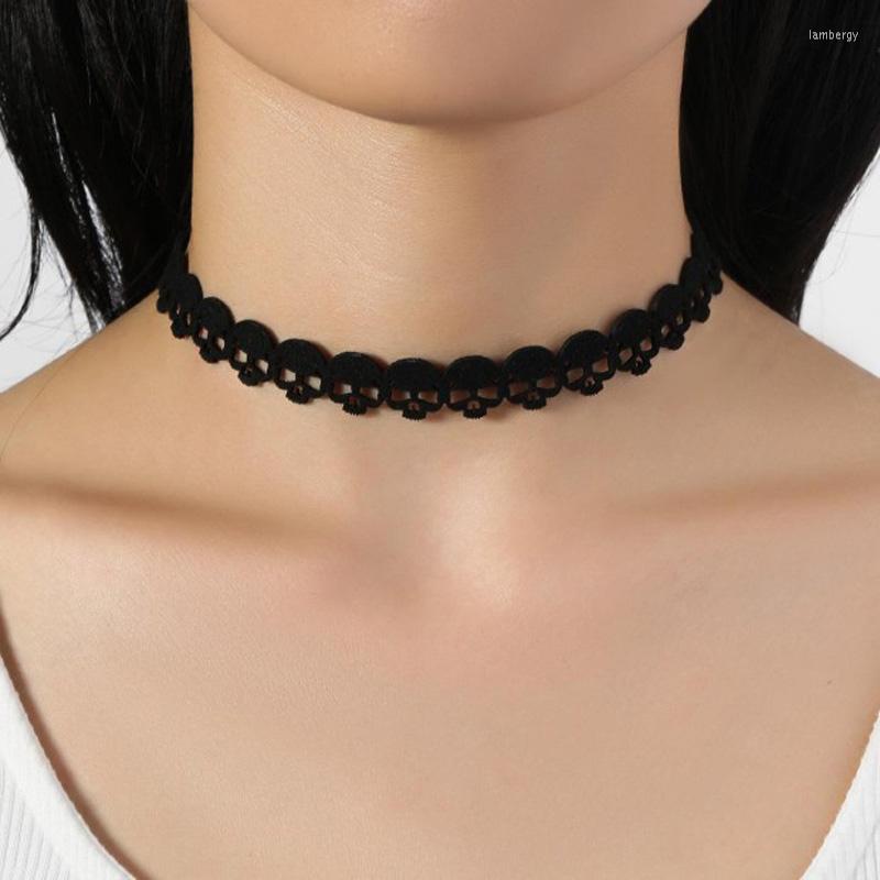 Choker Korean Fashion Halloween ChokerNecklaces For Women Black Skeleton Necklaces With Gothic Girl Neck Jewelry Accessories
Choker Korean Fashion Halloween ChokerNecklaces For Women Black Skeleton Necklaces With Gothic Girl Neck Jewelry Accessories