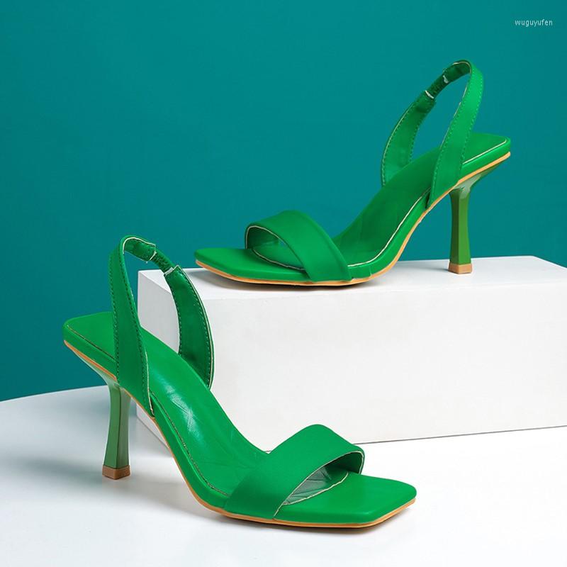 Dress Shoes 2023 Arrival Fashion Green 8.5CM Gladiator Heels Sandals Summer High Quality Cozy Leather Square Toe Slip-On Women
Dress Shoes 2023 Arrival Fashion Green 8.5CM Gladiator Heels Sandals Summer High Quality Cozy Leather Square Toe Slip-On Women