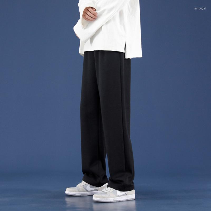 Men' Pants Legible Casual Wide Leg Men Solid Straight Sweatpant Male Loose Elastic Waist Pant For Man, Black
Men' Pants Legible Casual Wide Leg Men Solid Straight Sweatpant Male Loose Elastic Waist Pant For Man, Black