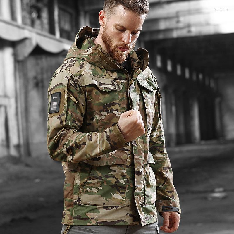 Men's Jackets M65 Camouflage Tactical Windbreaker Men Spring Autumn Waterproof Flight Trench Coats Hooded Army Military Field Jacket, Brown
Men's Jackets M65 Camouflage Tactical Windbreaker Men Spring Autumn Waterproof Flight Trench Coats Hooded Army Military Field Jacket, Brown