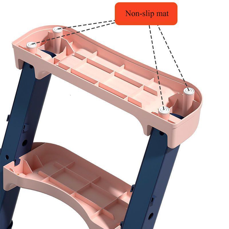 Step Stools Potty Training Ladder For Children Stair Baby Toilet Seat Cushion For Children's Chair Cover Toilet Ladder For Kids 230217