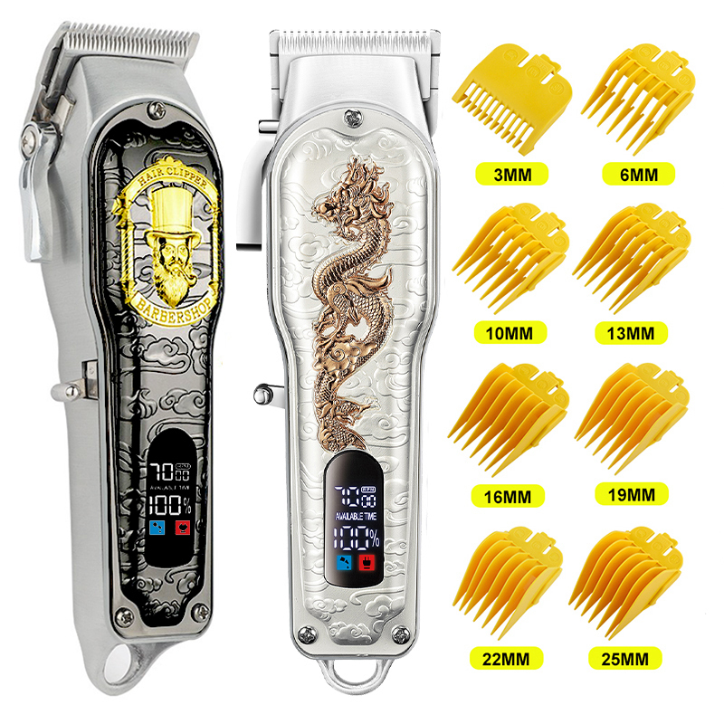 Hair Trimmer HIENA Cordless Professional Clipper LCD Display Shaver China Dragon Electric For Men cut Machine Barbershop 230217
Hair Trimmer HIENA Cordless Professional Clipper LCD Display Shaver China Dragon Electric For Men cut Machine Barbershop 230217