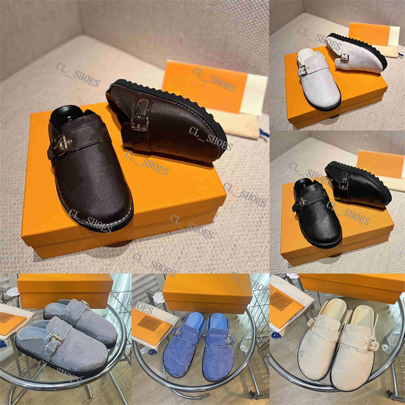 Designers Slippers COSY FLAT COMFORT Slipper Men Women Slides Luxury Calfskin Sandals Lazy Adjustable Buckle Flip flops size 35-45
Designers Slippers COSY FLAT COMFORT Slipper Men Women Slides Luxury Calfskin Sandals Lazy Adjustable Buckle Flip flops size 35-45