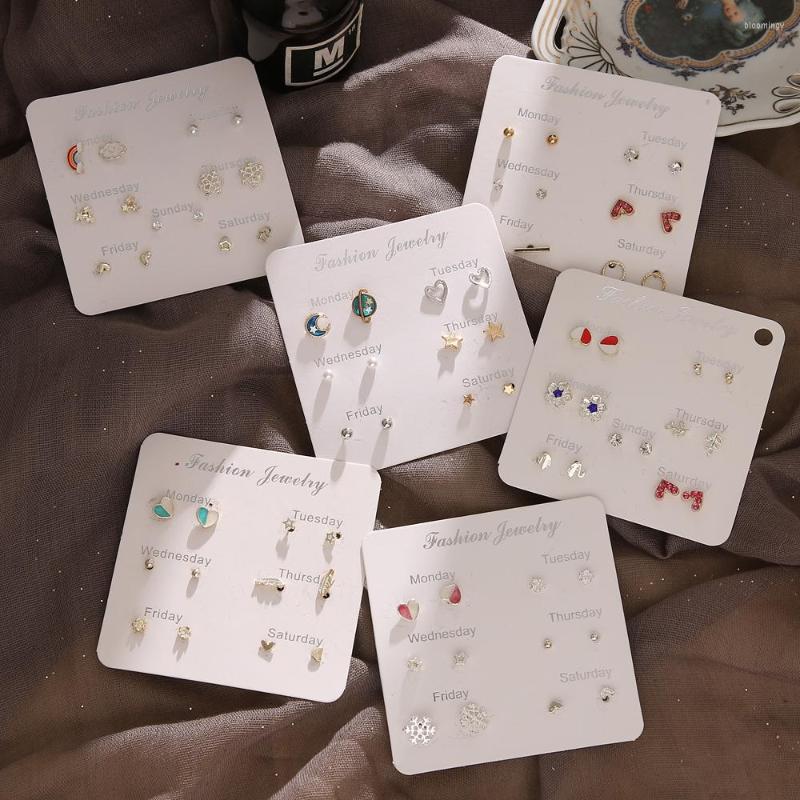 Stud Earrings EN Fashion Mini Set For Women Cute Heart Dolphin Crystal Pearl Lady 2023 Jewelry Accessories Gift
Stud Earrings EN Fashion Mini Set For Women Cute Heart Dolphin Crystal Pearl Lady 2023 Jewelry Accessories Gift