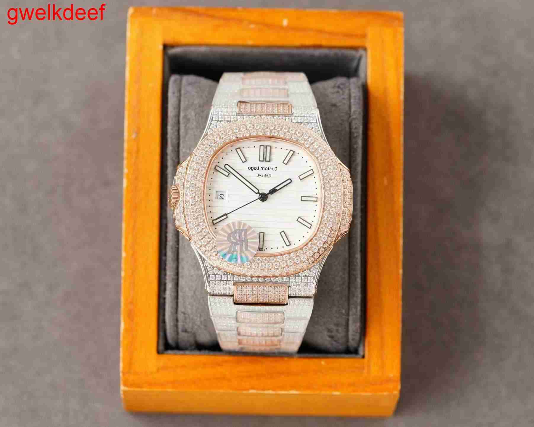 Wristwatches Luxury Custom Bling Iced Out Watches White Gold Plated Moiss anite Diamond Watchess 5A high quality replication Mechanical P0NX
Wristwatches Luxury Custom Bling Iced Out Watches White Gold Plated Moiss anite Diamond Watchess 5A high quality replication Mechanical P0NX