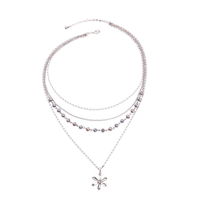 Pendant Necklaces Fashion Simple Design Classical Adjustable Arrival Glass Layer Necklace For Women Handmade Wholesale Date Gift
Pendant Necklaces Fashion Simple Design Classical Adjustable Arrival Glass Layer Necklace For Women Handmade Wholesale Date Gift