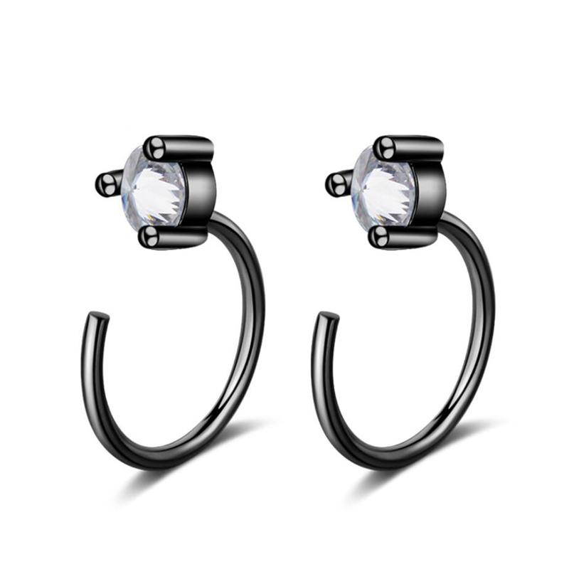 Stud Earrings Charm 925 Sterling Silver For Women Jewelry Exquisite Zircon Vintage Black Gold Earring Female Anniversary GiftsStud
Stud Earrings Charm 925 Sterling Silver For Women Jewelry Exquisite Zircon Vintage Black Gold Earring Female Anniversary GiftsStud