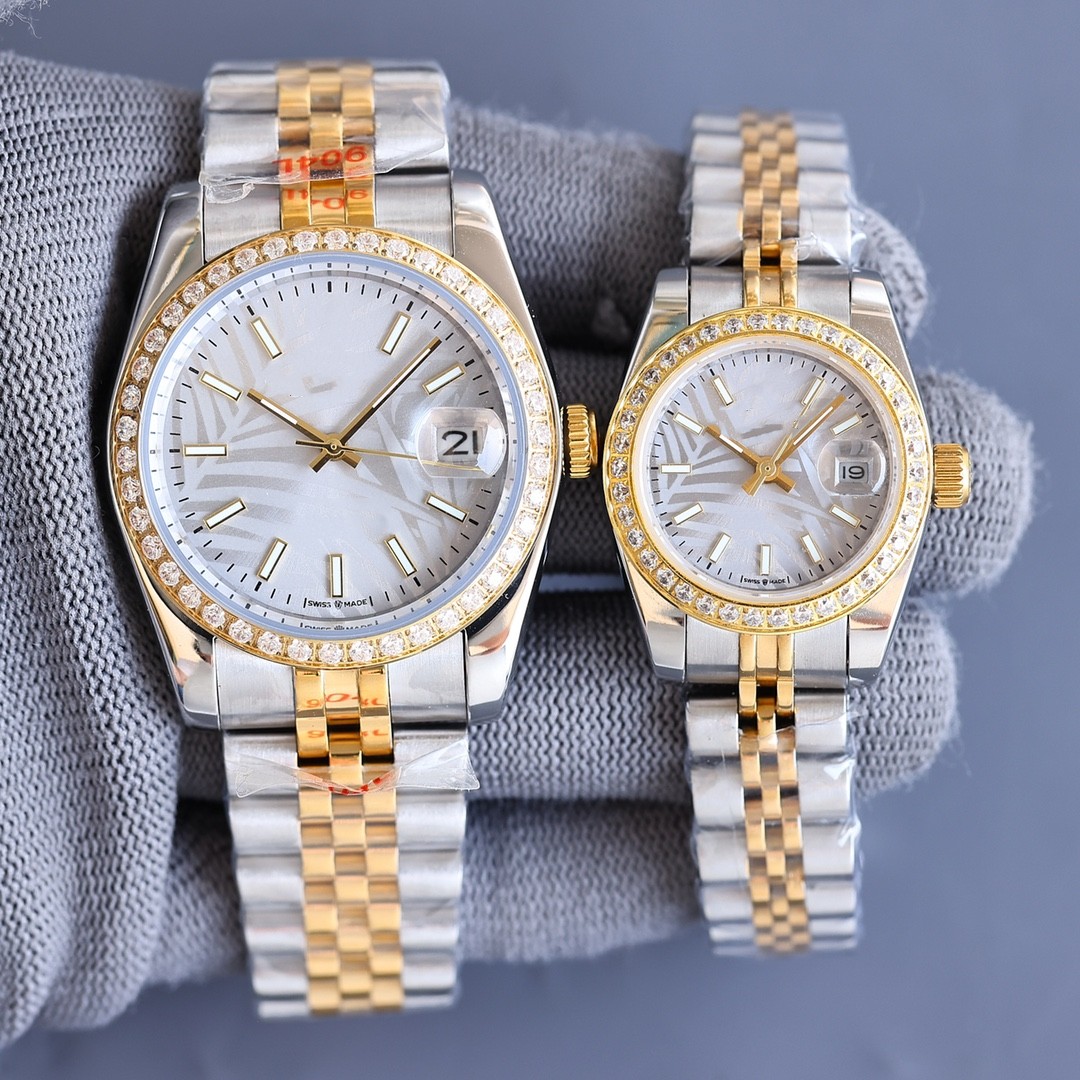Luxury designer couple watch automatic 36MM28MM dial 904L stainless steel fashion classic style luminous sapphire log series 2023, 36mm28mm color 10
Luxury designer couple watch automatic 36MM28MM dial 904L stainless steel fashion classic style luminous sapphire log series 2023, 36mm28mm color 10