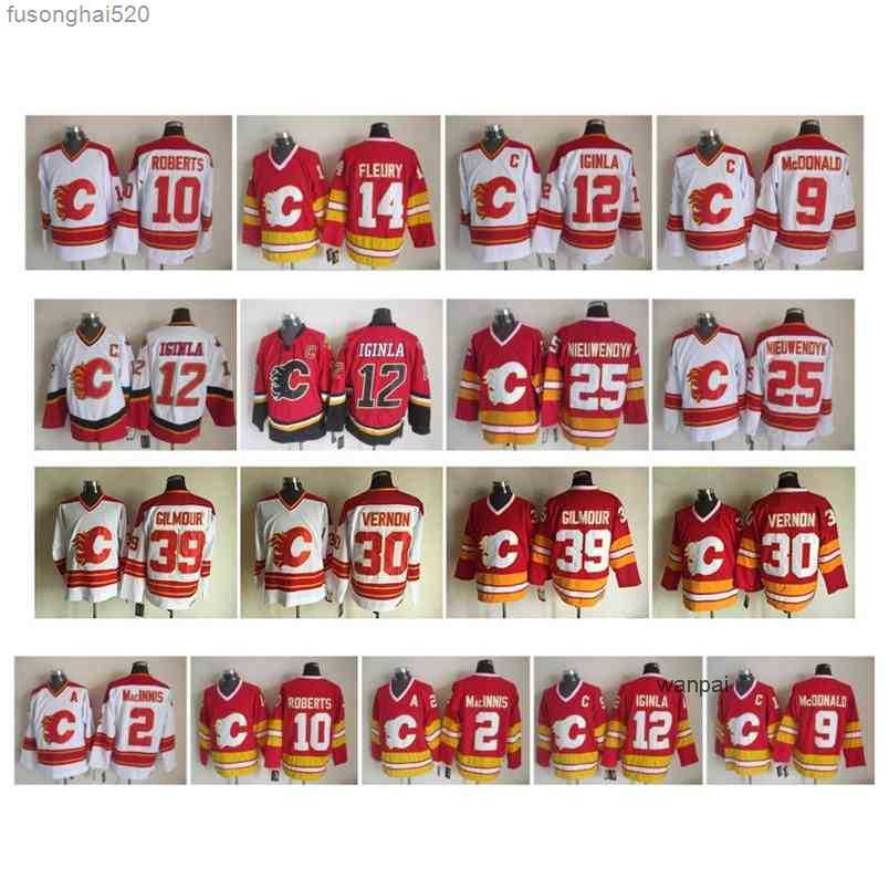 2023 95 Vintage Calgary Flames Jersey 12 Jarome Iginla 2 Al Macinnis 9 Lanny McDonald 10 Roberts 30 Mike Vernon 39 Gilmour 25 Nieuwendyk CCM, As pic
2023 95 Vintage Calgary Flames Jersey 12 Jarome Iginla 2 Al Macinnis 9 Lanny McDonald 10 Roberts 30 Mike Vernon 39 Gilmour 25 Nieuwendyk CCM, As pic