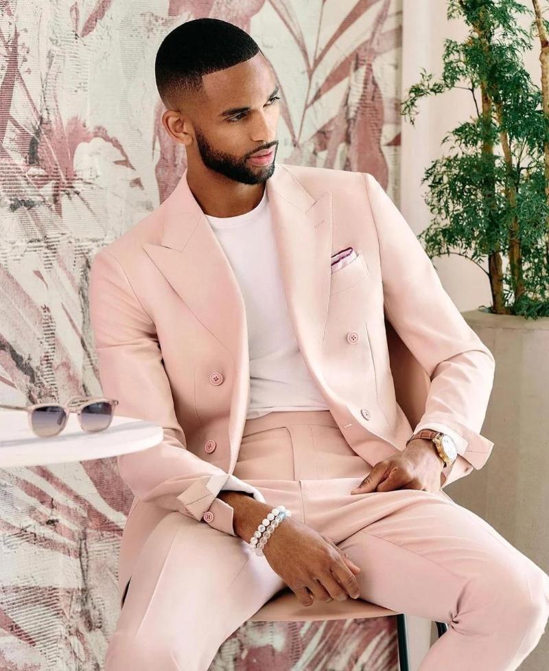 Men's Suits Pink Wedding Slim Fit For Men 2023 Tuxedos Terno Masculino Prom Groom Custom Made 2 Pieces Blazer Sets Costume Homme, Picture shown
Men's Suits Pink Wedding Slim Fit For Men 2023 Tuxedos Terno Masculino Prom Groom Custom Made 2 Pieces Blazer Sets Costume Homme, Picture shown