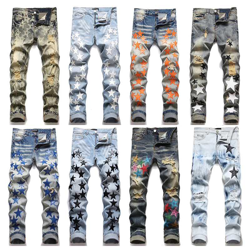 23SS Mens Jeans Fashion Skinny Straight Slim Elastic Amir Jean Men Casual Biker Male Stretch Denim Trouser Classic amiri Pants Size 29- amirs, 13
23SS Mens Jeans Fashion Skinny Straight Slim Elastic Amir Jean Men Casual Biker Male Stretch Denim Trouser Classic amiri Pants Size 29- amirs, 13