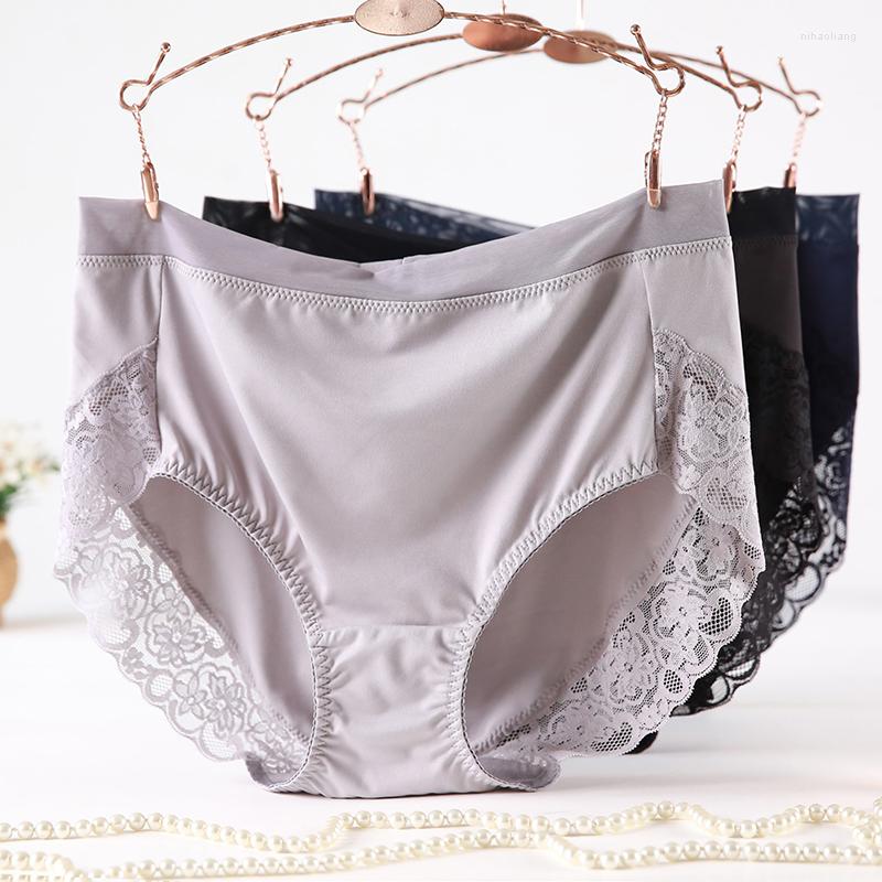 Women's Panties 2023 Est High Waist Lace Plus Size Women Milk Silk Big Briefs Intimates Female Underwear Black Pink 2XL 3XL
Women's Panties 2023 Est High Waist Lace Plus Size Women Milk Silk Big Briefs Intimates Female Underwear Black Pink 2XL 3XL