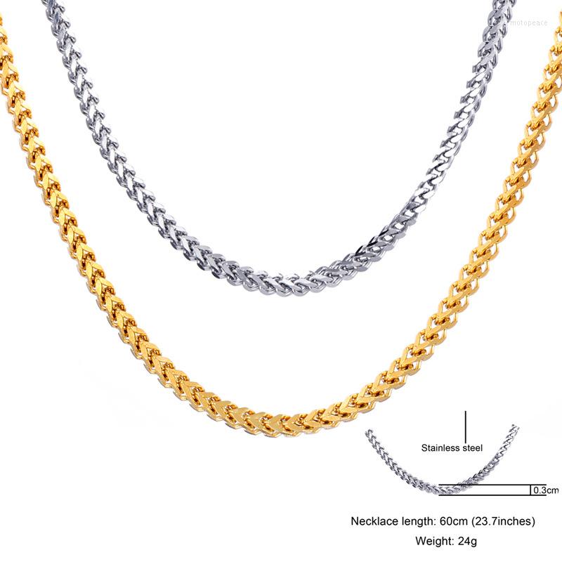 Chains BFN006 Men 3mm 60cm Stainless Steel Necklace Chain Square Sweater Thick Titanium Jewelry
Chains BFN006 Men 3mm 60cm Stainless Steel Necklace Chain Square Sweater Thick Titanium Jewelry
