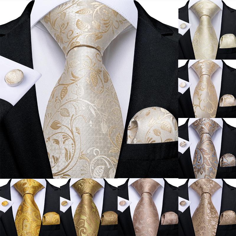 Bow Ties DiBanGu Gift Men Tie Light Champagne Paisley Silk Wedding For Design Hanky Cufflink Quality Set DropBow
Bow Ties DiBanGu Gift Men Tie Light Champagne Paisley Silk Wedding For Design Hanky Cufflink Quality Set DropBow