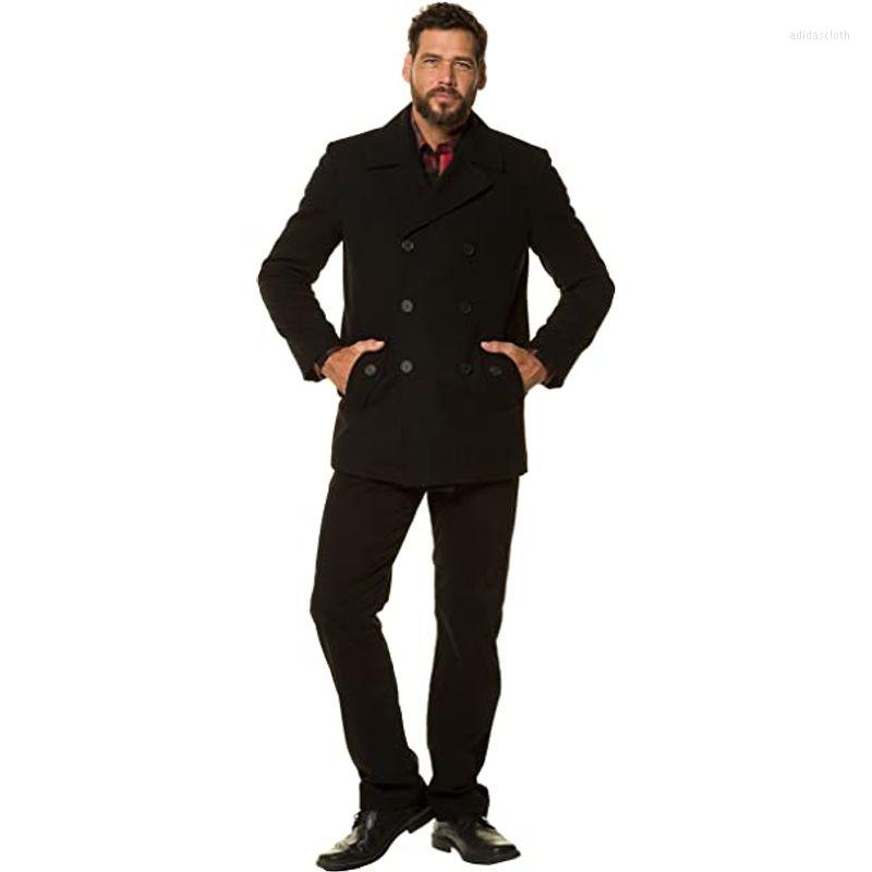 Men's Suits Arrival Notch Lapel Design Men's Black Coat Double Breasted Fashion Wool Blend Warm Skinny Just One Jacket
Men's Suits Arrival Notch Lapel Design Men's Black Coat Double Breasted Fashion Wool Blend Warm Skinny Just One Jacket