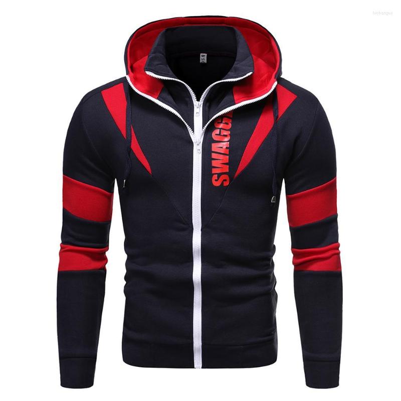 Men's Hoodies Slim Hooded Sweatshirt Fashion Color Stitching Double Zipper Tracksuit Men Hoody Man, Navy with yellow7221
Men's Hoodies Slim Hooded Sweatshirt Fashion Color Stitching Double Zipper Tracksuit Men Hoody Man, Navy with yellow7221