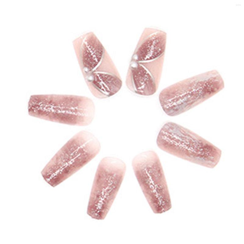 False Nails Women Fake With Camellia Pattern Super Durable And Never Splitting For Trendy Hand Makeup, Turquoise
False Nails Women Fake With Camellia Pattern Super Durable And Never Splitting For Trendy Hand Makeup, Turquoise