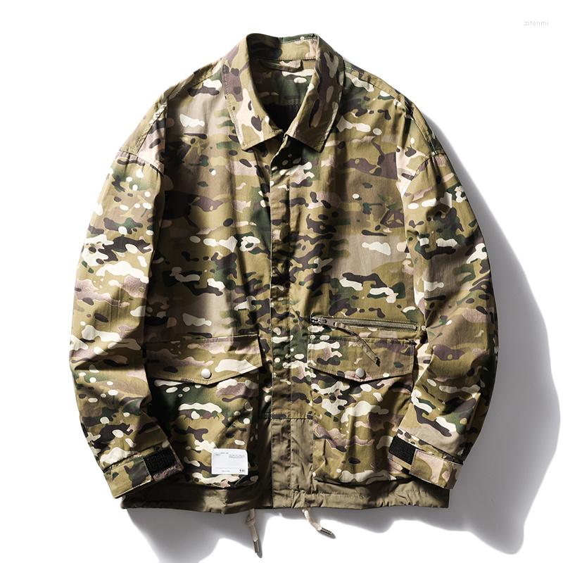 Men' Jackets Outdoor Tough Guy Style Camouflage Foreign Trade Clothing Factory Cut Standard Tail Goods Tooling Lapel Casual Jacket Tide
Men' Jackets Outdoor Tough Guy Style Camouflage Foreign Trade Clothing Factory Cut Standard Tail Goods Tooling Lapel Casual Jacket Tide