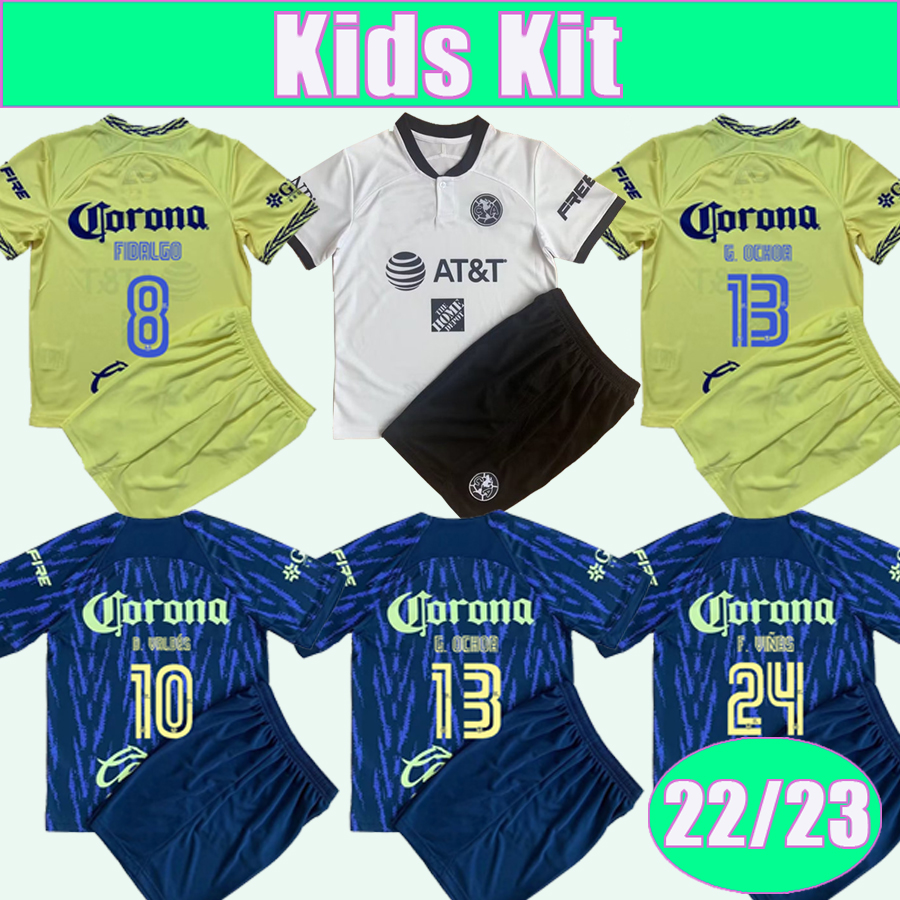 22 23 Mexico America Kids Kit Soccer Jerseys AQUINO FIDALGO R. MARTINEZ D. VALDES G. OCHOA B. VALDEZ R. SANCHEZ HENRY E. LARA F. VINAS Home Away 3rd Football Shirts, Tz11126 22 23 away no socks
22 23 Mexico America Kids Kit Soccer Jerseys AQUINO FIDALGO R. MARTINEZ D. VALDES G. OCHOA B. VALDEZ R. SANCHEZ HENRY E. LARA F. VINAS Home Away 3rd Football Shirts, Tz11126 22 23 away no socks