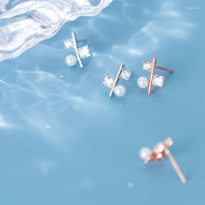 Stud Earrings MloveAcc 925 Sterling Silver Geometry CZ Pearl For Women Style Party Jewelry
Stud Earrings MloveAcc 925 Sterling Silver Geometry CZ Pearl For Women Style Party Jewelry