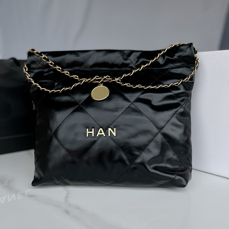 10A Mirror Quality 22 Shopping Chain Bags Calfskin Real Leather Large Capacity Hardware Matelasse Chain Shoulder Handbags With Pouch, Black-gold
10A Mirror Quality 22 Shopping Chain Bags Calfskin Real Leather Large Capacity Hardware Matelasse Chain Shoulder Handbags With Pouch, Black-gold