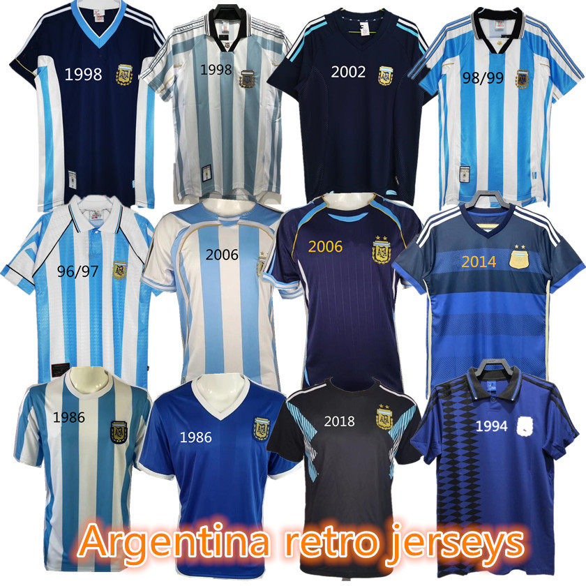1986 Maradona Argentina Retro Soccer Jerseys Uniforms 1993 1994 1996 1997 1998 2002 2006 2010 2014 Football Shirt t 86 93 94 96 97 98 06 10 14 18 long sleeve home away, 15
1986 Maradona Argentina Retro Soccer Jerseys Uniforms 1993 1994 1996 1997 1998 2002 2006 2010 2014 Football Shirt t 86 93 94 96 97 98 06 10 14 18 long sleeve home away, 15