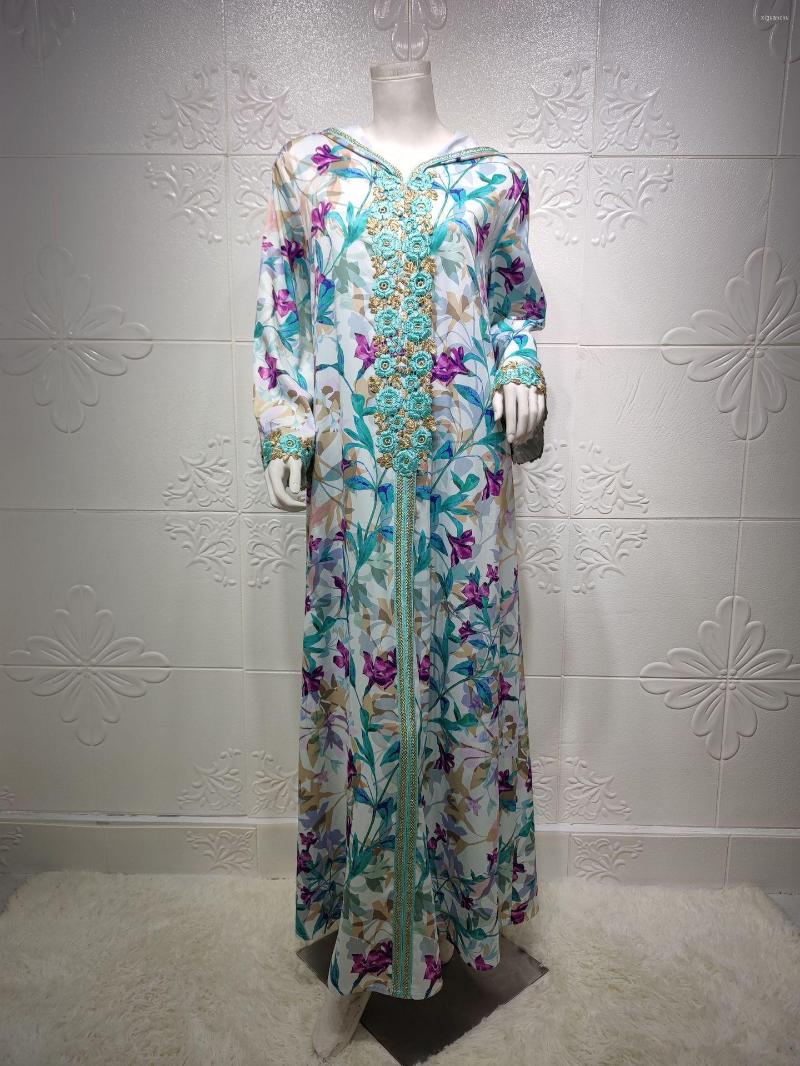 Ethnic Clothing Kuftan Maxi Dresses Abayas For Women Turkish Floral Print Hooded Long Robe Ramadan Dubai 2023 Clothes Muslim Hijab Dress
Ethnic Clothing Kuftan Maxi Dresses Abayas For Women Turkish Floral Print Hooded Long Robe Ramadan Dubai 2023 Clothes Muslim Hijab Dress