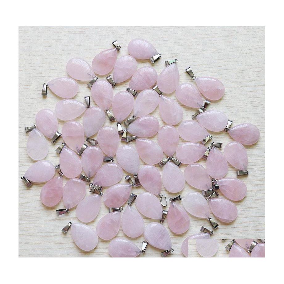 Charms Rose Quartzs Crystal Necklace Natural Stone Water Drop Heart Pendants Fashion Beads 20Mm For Diy Jewelry Making Gemstones Del Dhzxy
Charms Rose Quartzs Crystal Necklace Natural Stone Water Drop Heart Pendants Fashion Beads 20Mm For Diy Jewelry Making Gemstones Del Dhzxy