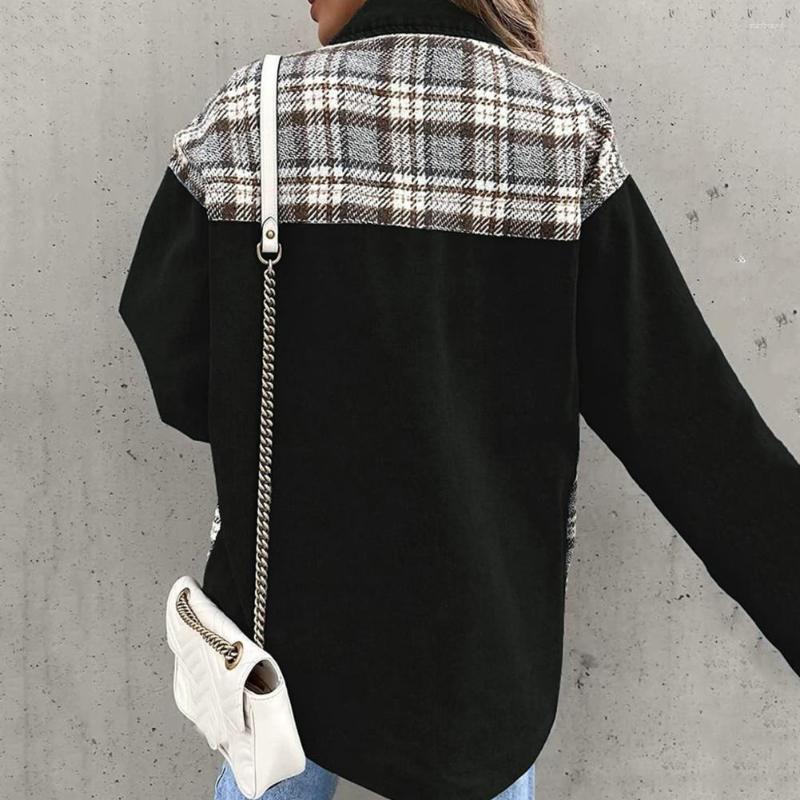 Women' Jackets Winter Coat Chic Young Style Lapel Women Single-breasted Pockets Cardigan Lady Autumn For Daily Wear, Black
Women' Jackets Winter Coat Chic Young Style Lapel Women Single-breasted Pockets Cardigan Lady Autumn For Daily Wear, Black