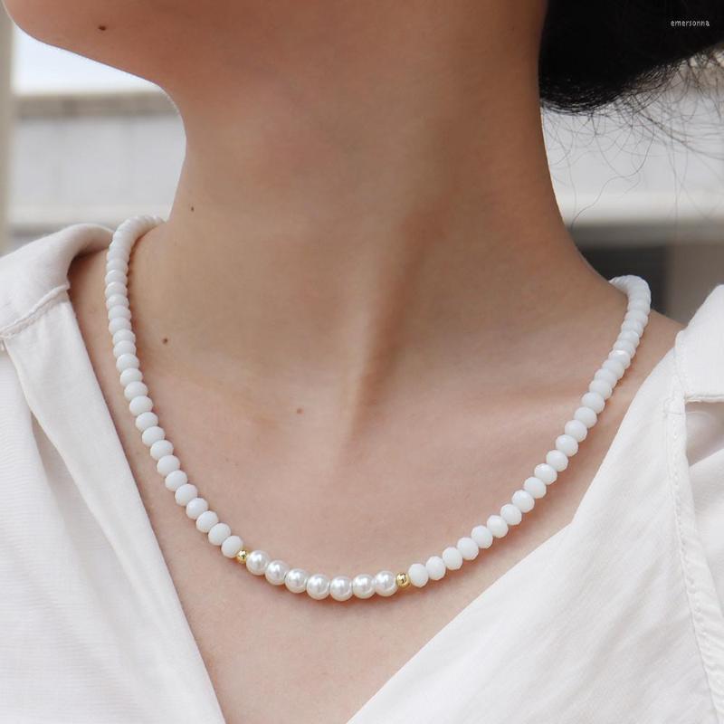Choker Trendy Round Beads Necklace Women 2023 Bohemian Handmade 6mm Crystal For Jewelry Gift
Choker Trendy Round Beads Necklace Women 2023 Bohemian Handmade 6mm Crystal For Jewelry Gift