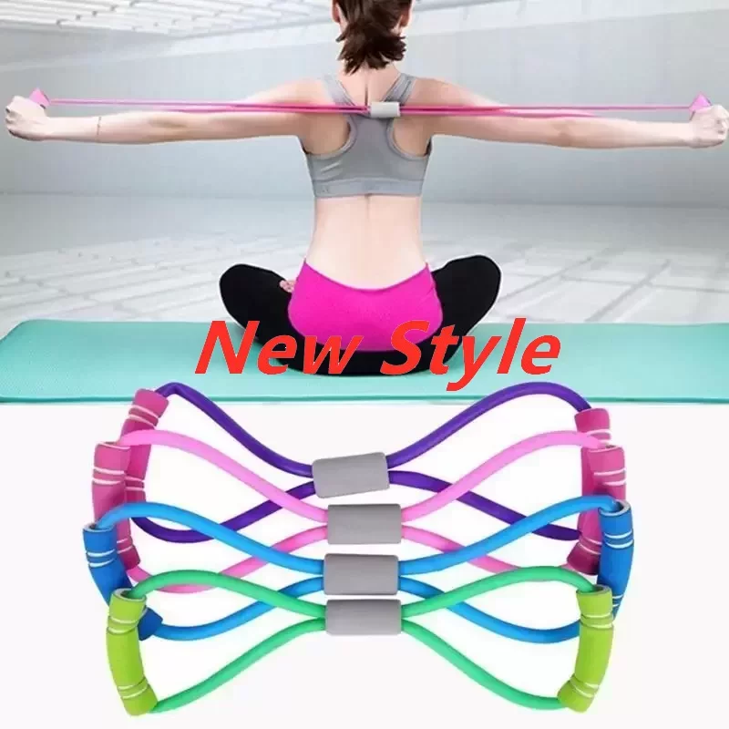 DHL 8-shaped Rally TPE Yoga Gel Fitness Resistance Chest Rubber Fitness Rope Exercise Muscle Band Exercise Dilator Elastic New FY7033, As show
DHL 8-shaped Rally TPE Yoga Gel Fitness Resistance Chest Rubber Fitness Rope Exercise Muscle Band Exercise Dilator Elastic New FY7033, As show