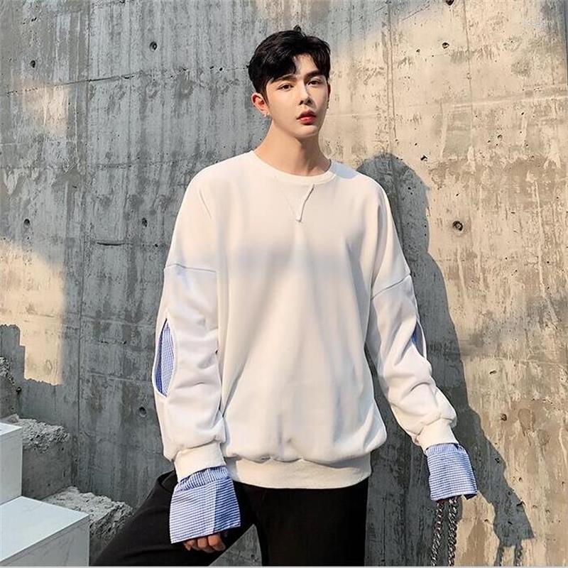 Men's Hoodies Autumn Design Loose Round Collar Pullovers Solid Color Men Hoody Casual Streetwear Fashion Jacket Coats, Black
Men's Hoodies Autumn Design Loose Round Collar Pullovers Solid Color Men Hoody Casual Streetwear Fashion Jacket Coats, Black