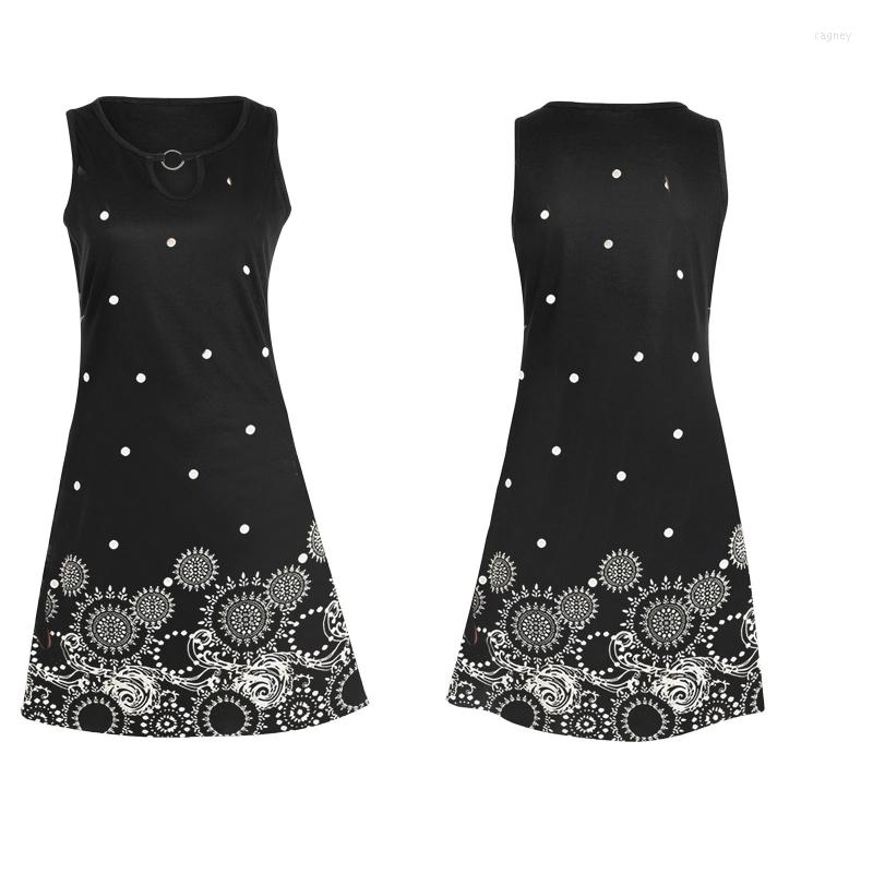 Party Dresses Women Ethnic Polka Dot Floral Print Midi Tank Dress Boho Summer Sleeveless Round Neck Keyhole O-Ring A-Line Flared Shift Tunic, Picture shown
Party Dresses Women Ethnic Polka Dot Floral Print Midi Tank Dress Boho Summer Sleeveless Round Neck Keyhole O-Ring A-Line Flared Shift Tunic, Picture shown