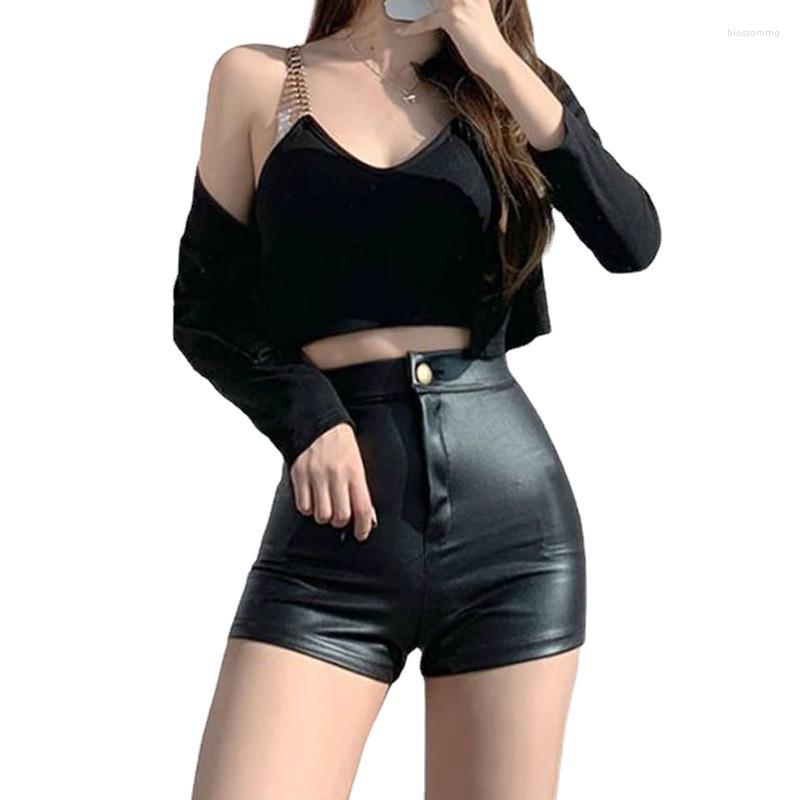 Women' Shorts Fashion Leather Women' High Waist Bag Hip PU Base Elastic Tight Sexy Pants Super Short, Black
Women' Shorts Fashion Leather Women' High Waist Bag Hip PU Base Elastic Tight Sexy Pants Super Short, Black