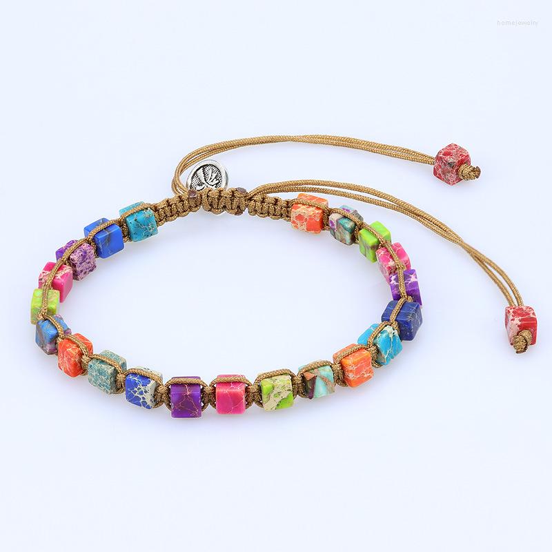 Strand Boho Rope Woven Adjustable Genuine Stone Handmade 7 Chakra Yoga Bead Wrap Bracelet Friendship Jewelry
Strand Boho Rope Woven Adjustable Genuine Stone Handmade 7 Chakra Yoga Bead Wrap Bracelet Friendship Jewelry