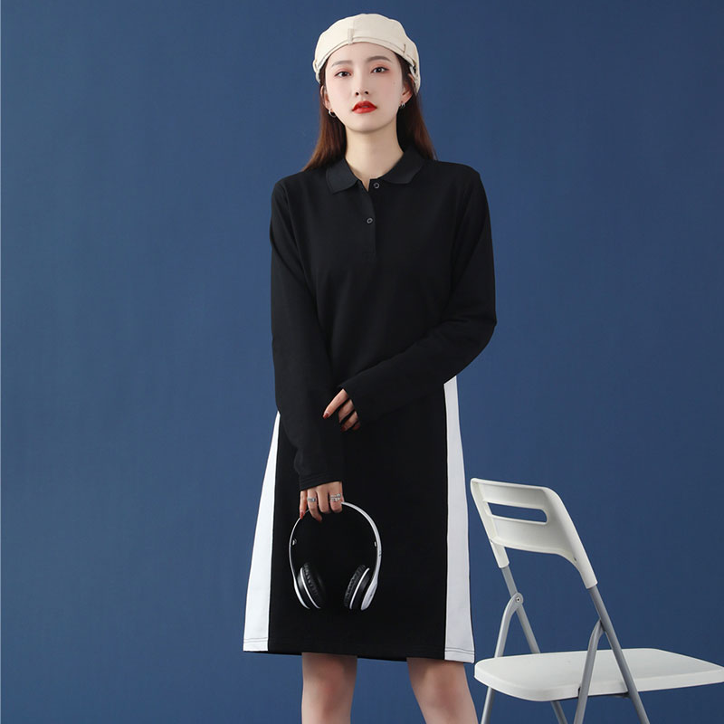 Women's dress brand casual sports casual skirt fashion, Black